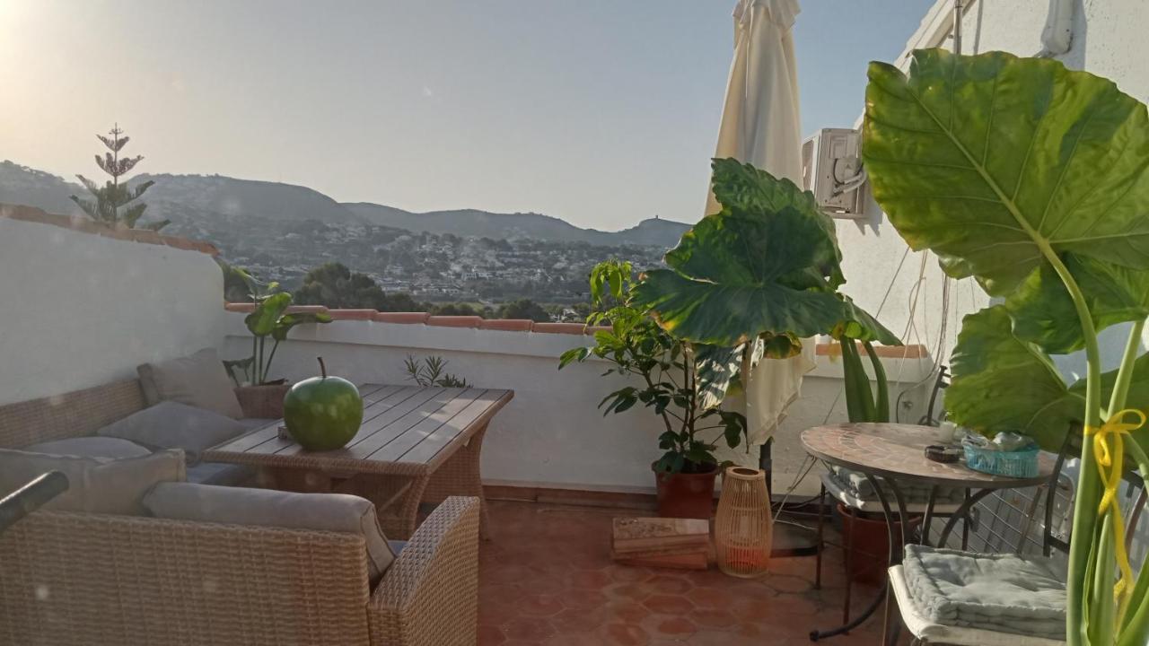 Apartamento Atico-Penthouse En Moraira Con Vistas Al Mar Teulada Exterior foto