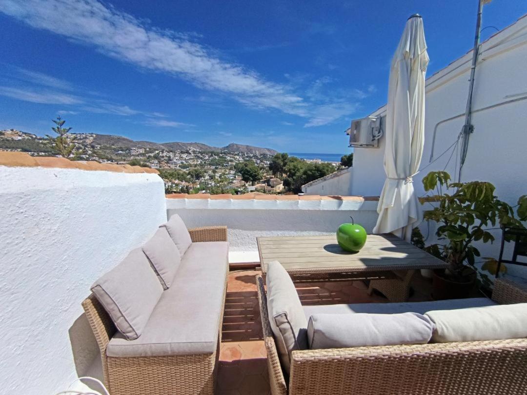 Apartamento Atico-Penthouse En Moraira Con Vistas Al Mar Teulada Exterior foto