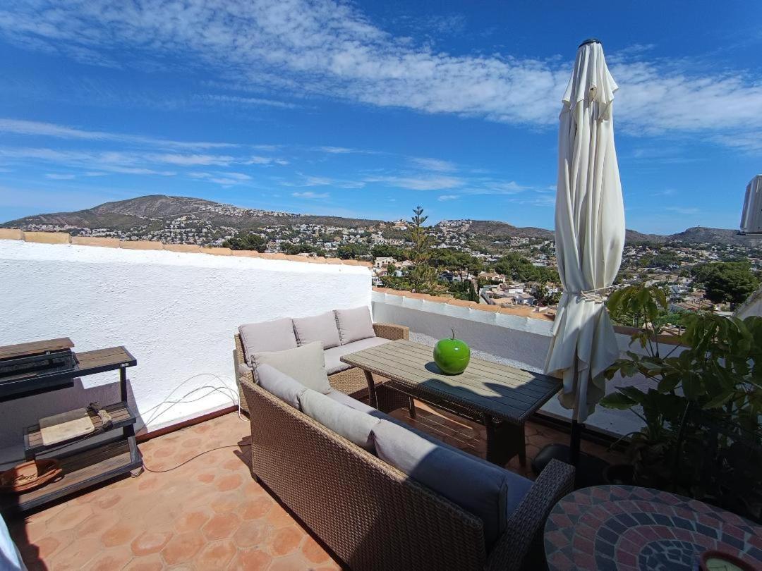 Apartamento Atico-Penthouse En Moraira Con Vistas Al Mar Teulada Exterior foto